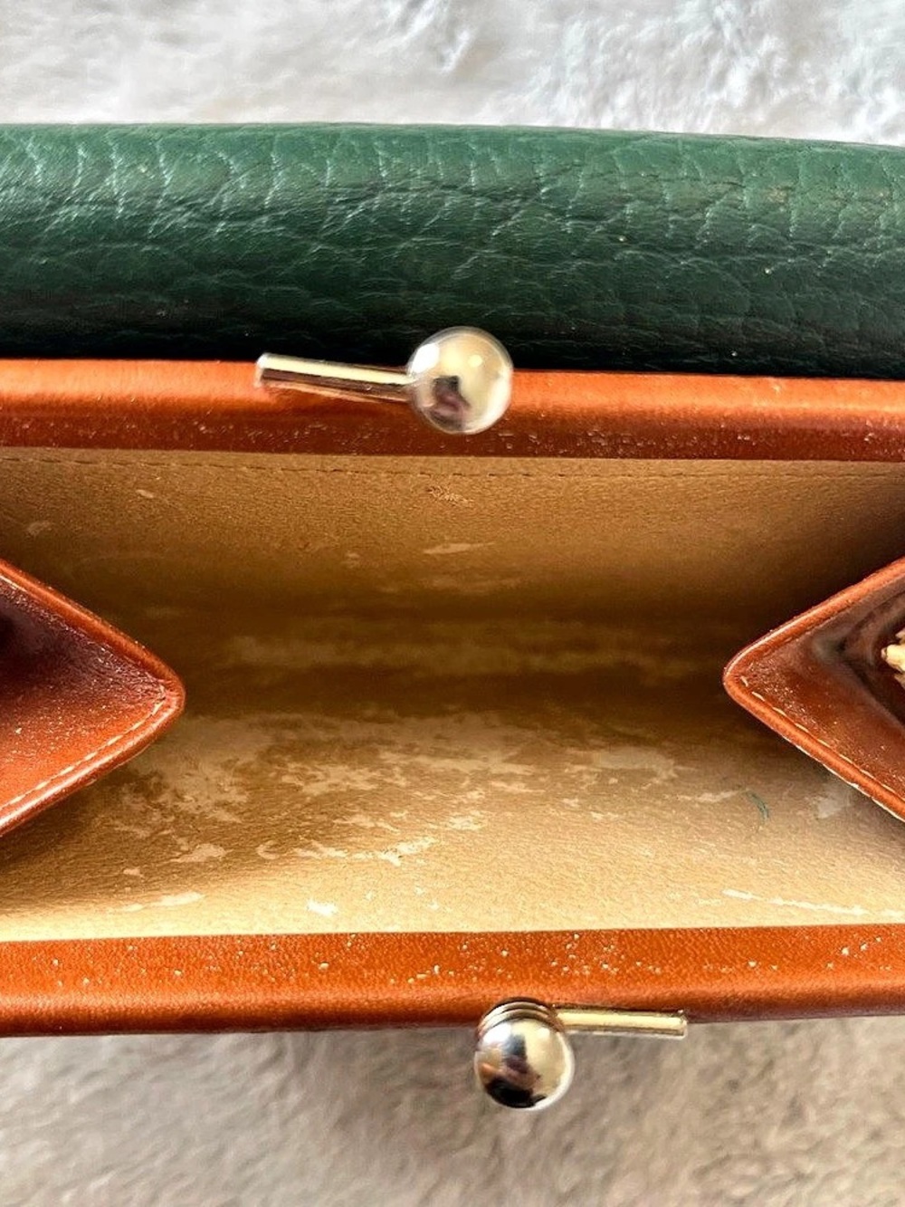 Dooney & Bourke Green & Brown Wallet - Picture 6 of 6
